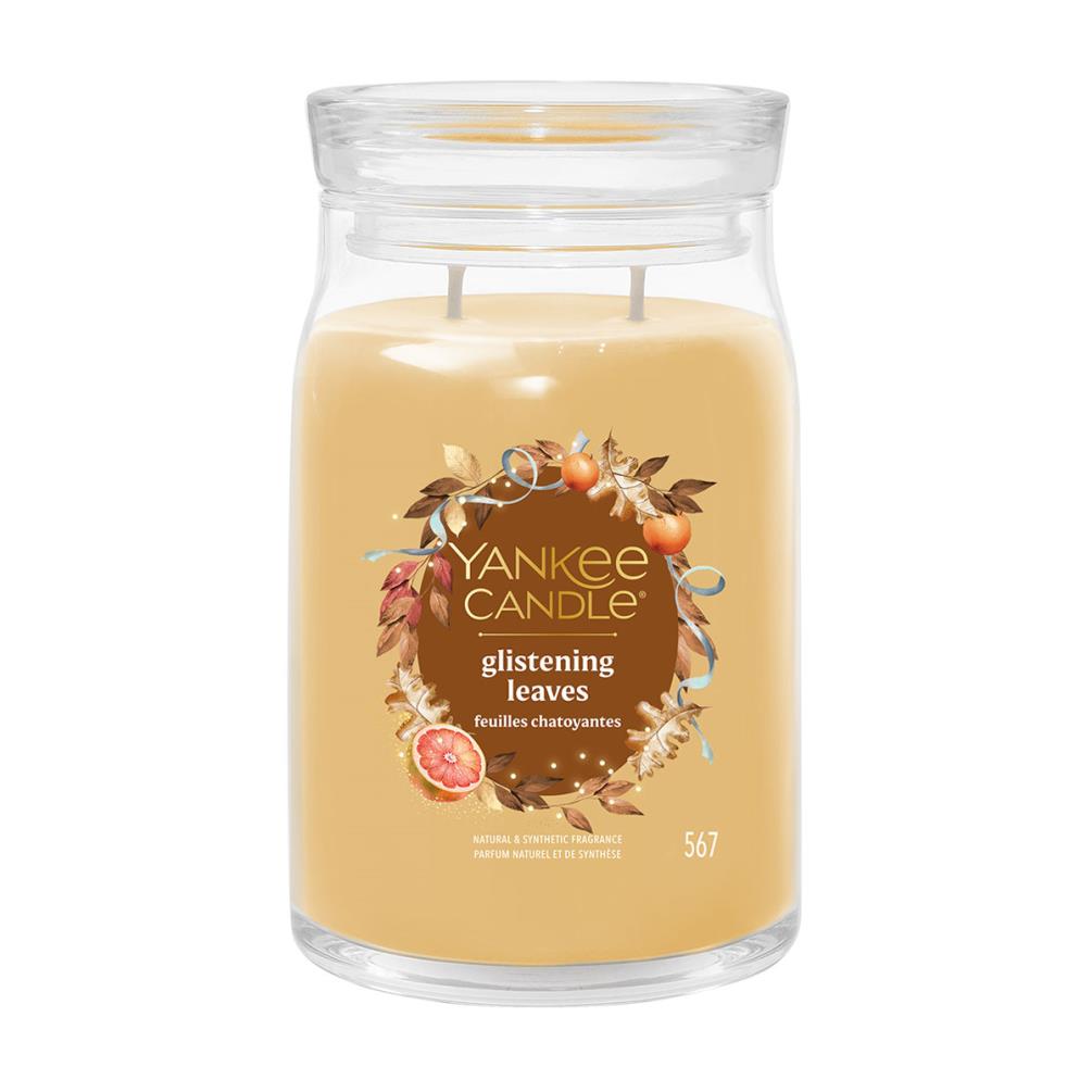 Yankee Candle Glistening Leaves Large Jar £26.99